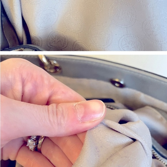 SOLD - MICHAEL Michael Kors Cynthia Satchel Handbag - Picture 5 of 16